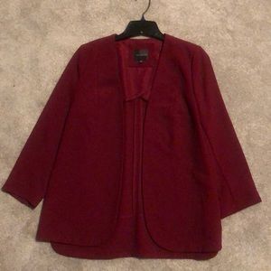 Dark Red Blazer